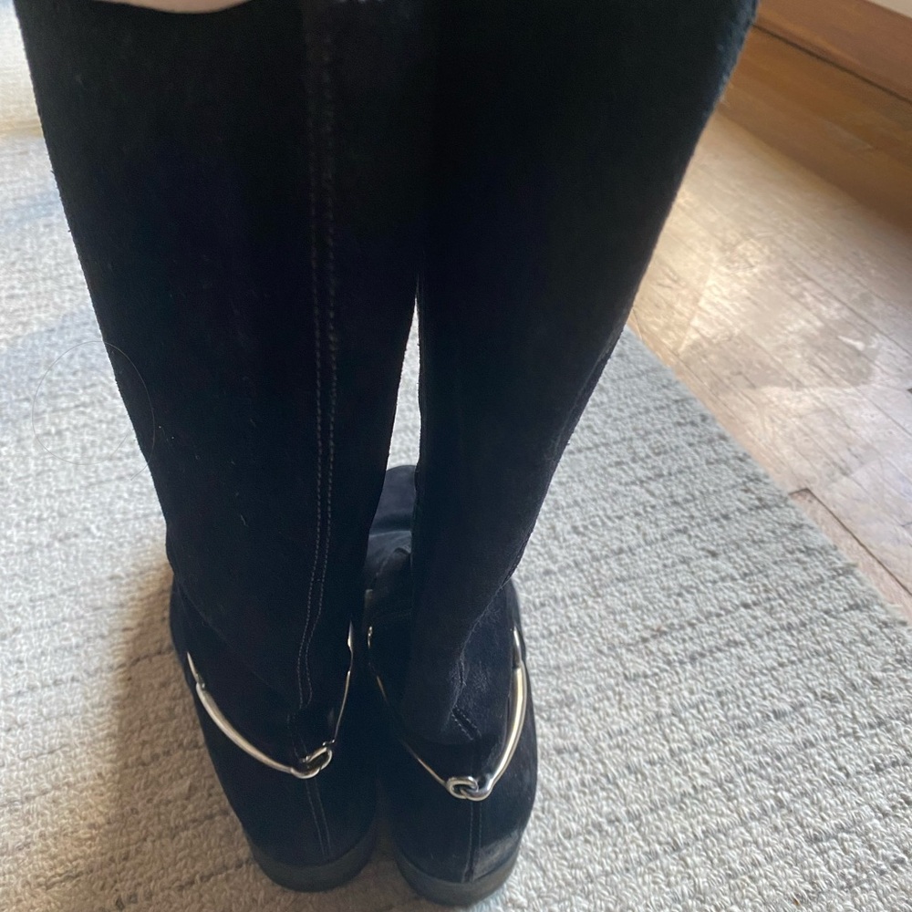 Gucci Black Suede Boots - Picture 3 of 4